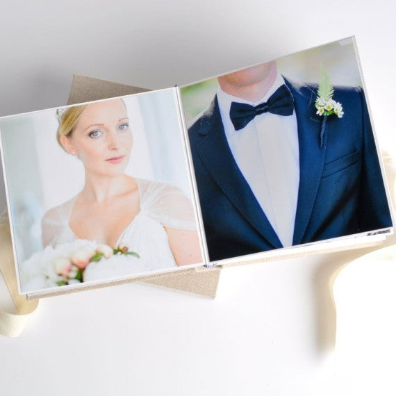 USB ADHESIVE ALBUM | 6x6" Assembled With Prints