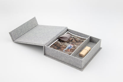 USB PRINT BOX | LINEN - ON SALE